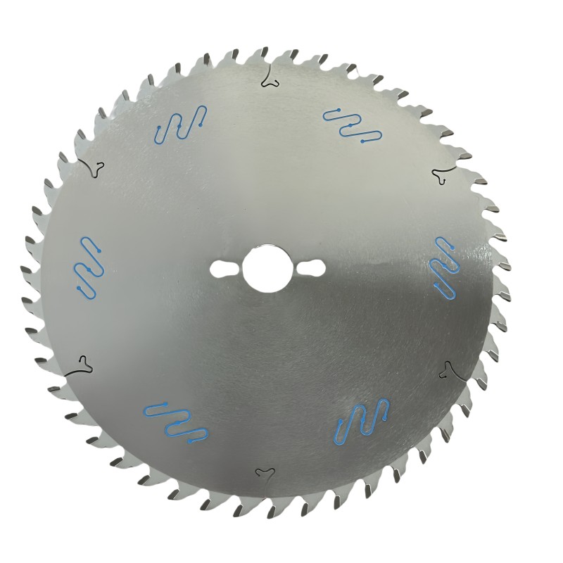 300×3.2×2.2×48 Blue silencing line solid wood precision saw